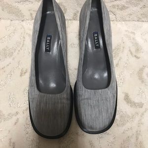 Block Heels by Bally (7.5) Gray